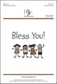 Bless You! Unison choral sheet music cover